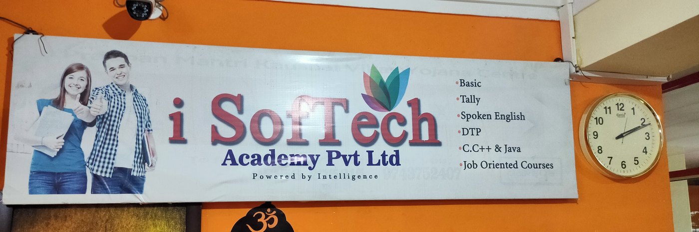 Second branch course board and i-Softech branding